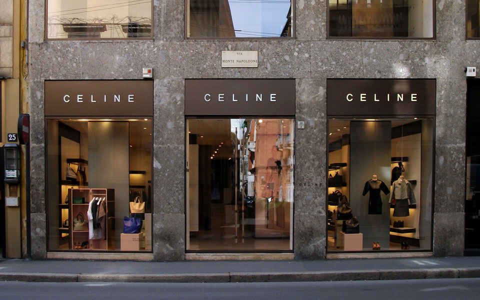 Celine - via Montenapoleone Milano